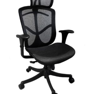 Ergonomic Mesh Office Chair with lumbar support and adjustable height.